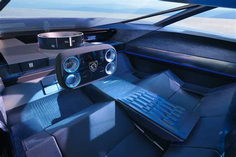 Sharp Peugeot Inception Concept Shows Off New Stla Ev Platform Car