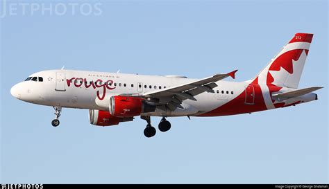 C Garj Airbus A Air Canada Rouge George Shatsman Jetphotos