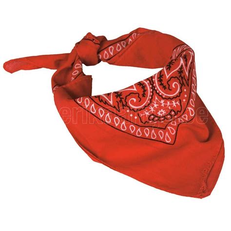 Rode Western Bandana - 't Amerikaantje