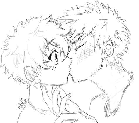 Bakudeku Coloring Pages Coloring Home