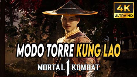 Mortal Kombat 1 4K Español Latino Modo Torre Kung Lao YouTube