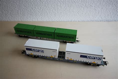 Cff Hupac Roco Wagons Containers Ou Remorques Cc Kaufen Auf Ricardo