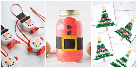 12 Easy Christmas Crafts For Kids to Make - Ideas for Christmas Decorations for Kids