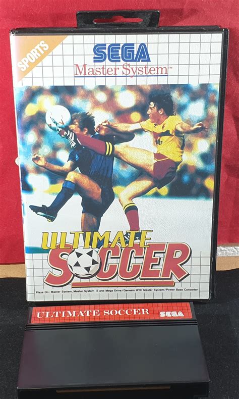 Ultimate Soccer Sega Master System Rare Game Retro Gamer Heaven