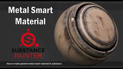 Metal Smart Material Painted Metal 9 Substance Painter YouTube