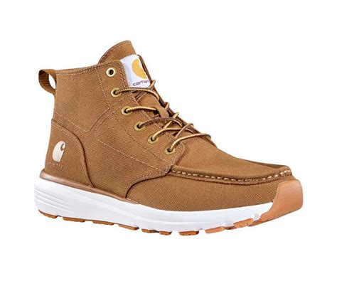 Mens Carhartt Haslett Moc Toe Canvas Chukka Work Boots Shoe Carnival