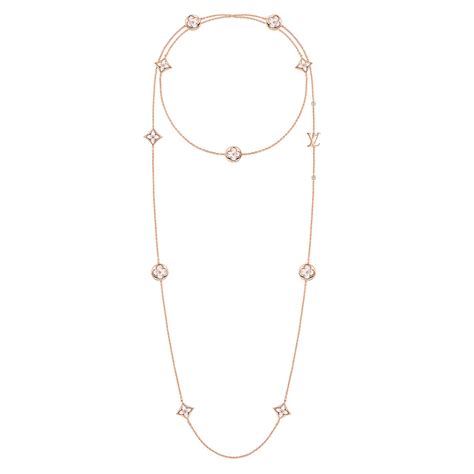 Color Blossom Bb Mother Of Pearl Sautoir Necklace Louis Vuitton The Jewellery Editor