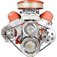 Amazon ICT Billet SBC Alternator Power Steering Pump Accessory