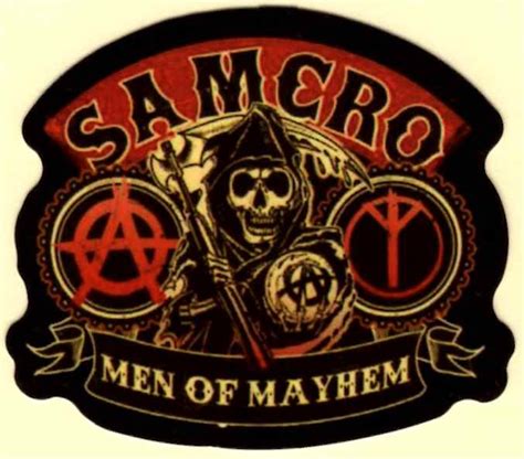 Sons Of Anarchy Samcro Sticker