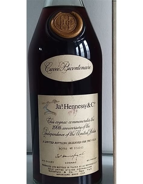 Hennessy Cognac Cuvée Bicentenaire Cabinet7