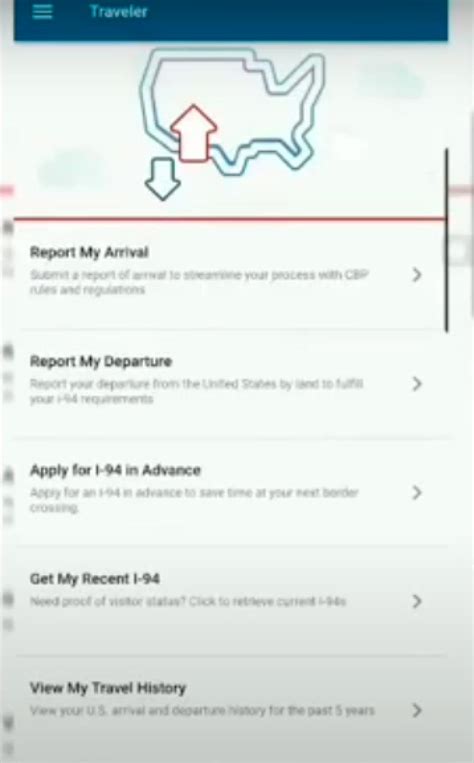 Guía Paso A Paso Para Tramitar Tu Permiso I 94 A Través De La App Cbp