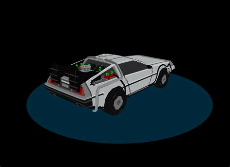 DeLorean Time Machine on Behance