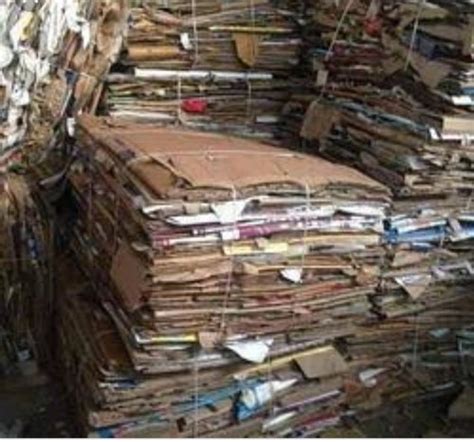 Eco Friendly Light Weight Recyclable Carton Scrap Waste Brown Paper For