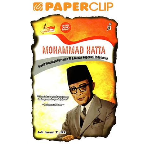 Jual Mohammad Hatta Wakil Presiden Pertama Ri Bapak Koperasi