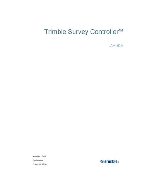 Pdf Trimble Trimble Survey Controller Manual Usuario Dokumen Tips