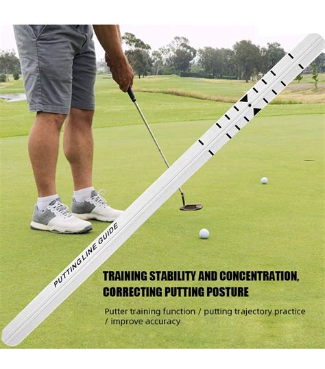 Pgm Jzq026 Outdoor Putting Guide Golf Putting Practice Ruler Line