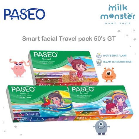 Jual Tissue Paseo Smart Facial Travel Pack S Gt Shopee Indonesia