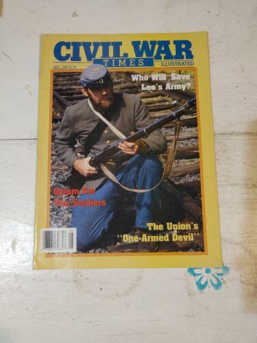 Civil War Times Illustrated Magazine Opium For The Soldiers May 1988