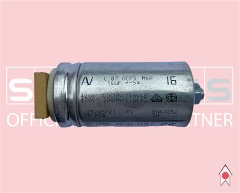 Kondensator 16 uF - GEDA Shop Danmark