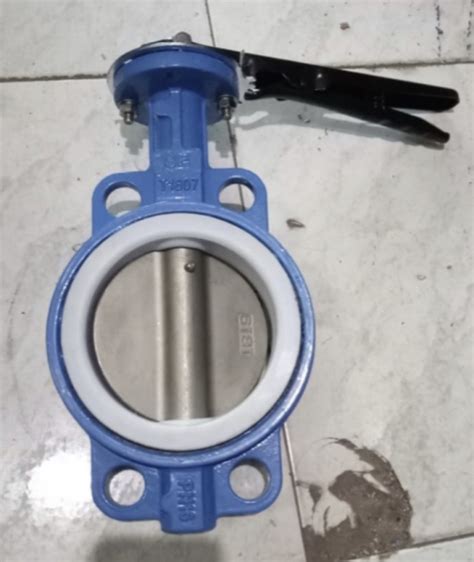 Jual 4 Butterfly Valve Ptfe Cast Iron Jis 10k 10 K Pn16 16 Ansi Buterfly Jakarta Pusat