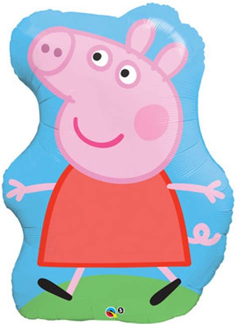 Super Size Peppa Pig Foil Mylar Balloons Birthday