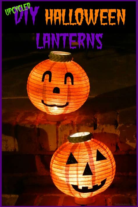 Diy Halloween Pumpkin Lanterns Upcycled Crafts