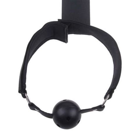 Mouth Sex Ball Gag Harness Restraint Bondage Handcuffs Set Bdsm Couple