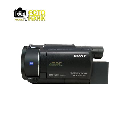 SONY FDR-AX53 4K Video Kamera Siyah - Kocaeli FotoTeknik