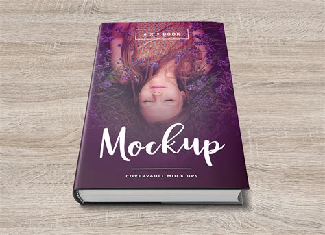 Free Hardcover Dust Jacket Book Mockup Psd Good Mockups