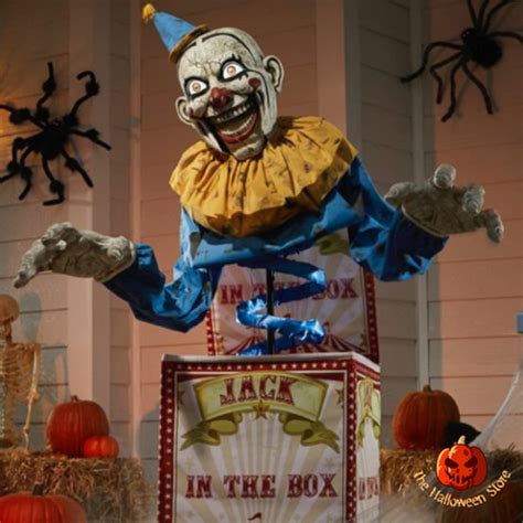 Jack In The Box Animated Prop - 6.8ft | The Halloween Store