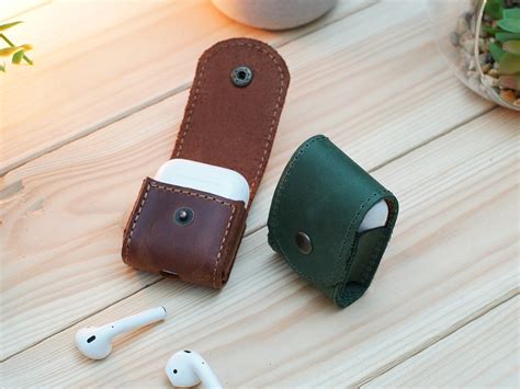 Personalized Leather Airpod Case Custom Airpods Case Leather - Etsy