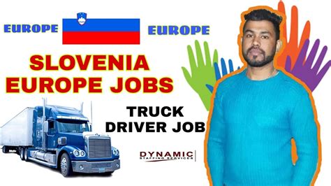 Slovenia Truck Driver Jobs Europe Truck Driver Job Europe Job Today