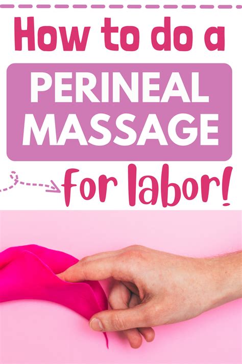 Perineal Massage During Pregnancy For An Easier Labor Artofit