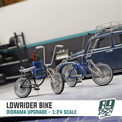 STL file Lowrider bike scale model kit for diorama in 1:24 scale 🚲・3D print model to download・Cults