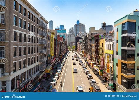 Chinatown In New York City Editorial Photo Image Of Skyline 184929926