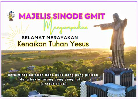 Selamat Merayakan Kenaikan Tuhan Yesus Sinode Gmit