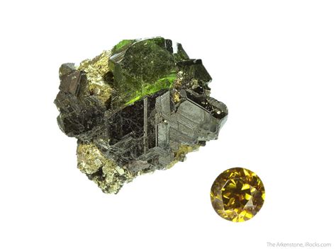 Sphalerite - Natural, Specimen, Yellow, 5.40 ct - International Gem Society