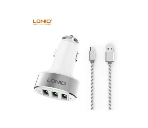 Venta de Cargador de Coche Micro Usb Ldnio C501 Accesorio Móvil Tablet