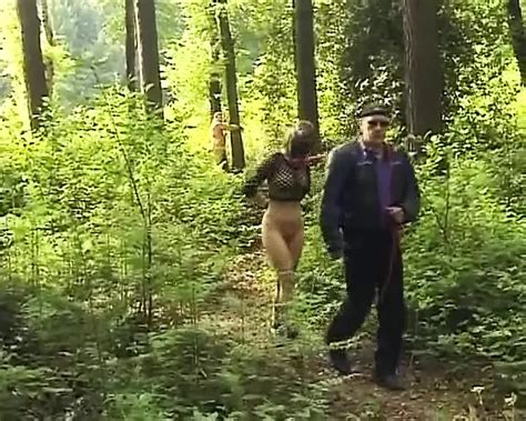 Hot German Slut Tied Up And Spanked Hard In The Woods Amateur Amateur Porn Xhamster