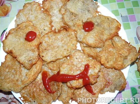 Драники из тертой картошки или русские чипсы - рецепт приготовления ...