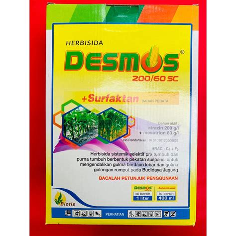 Jual Paket Herbisida Desmos Sc Isi Ml Dari Biotis Pengendali