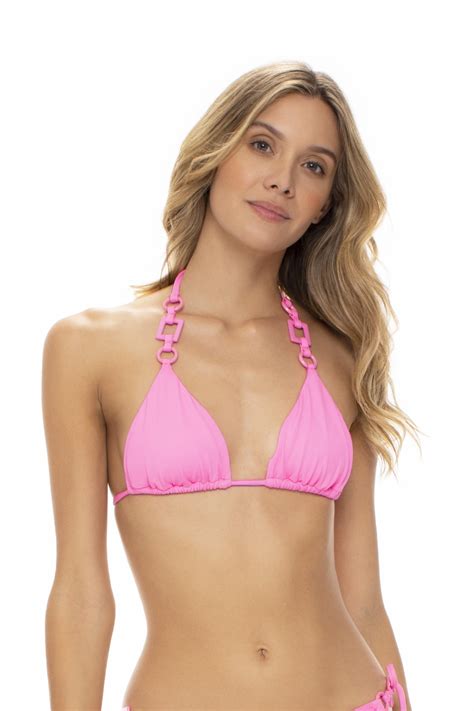 Milonga Palette Chain Roze Triangel Bikini