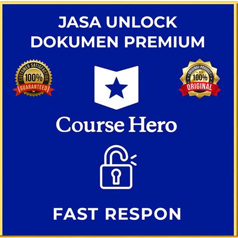 Jual Jasa Unlock Unblur Dokumen Course Hero Shopee Indonesia