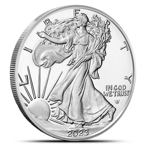 2023-W 1 oz Proof Silver American Eagle Coins (Box + CoA) - Silver.com™