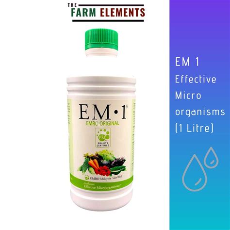 Emro Em Effective Microorganisms Litre Lazada