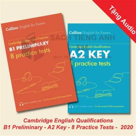 English Qualifications B1 Preliminary A2 Key 8 Practice Tests