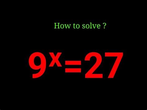 Nice Algebra Problem Solving By Math Tutor Jakaria Exponential