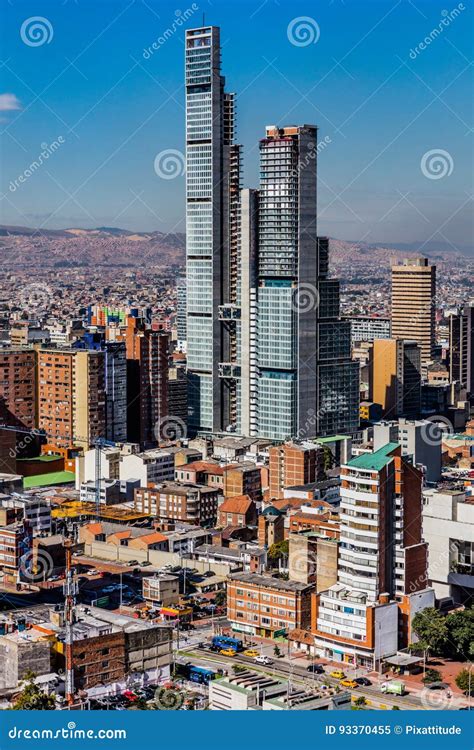 Bogota Skyline Cityscape Colombia Stock Image - Image of bogota ...