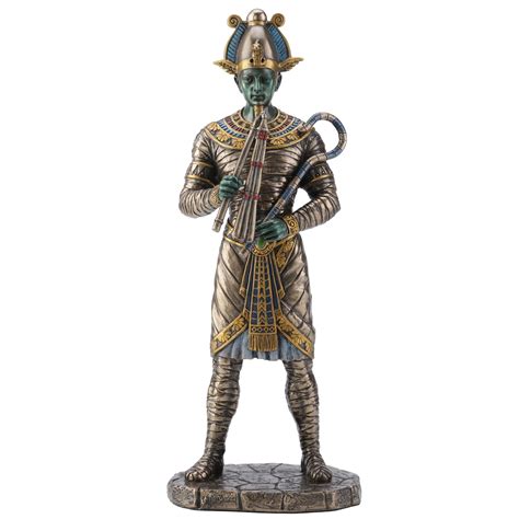 Amazon.com: Veronese Design 10 5/8 Inch Osiris Ancient Egyptian God of The Dead Cold Cast Resin ...