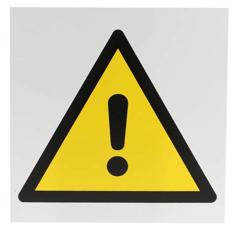 RS PRO General Hazard Hazard Warning Sign | RS